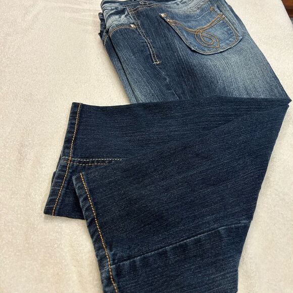 Women's Dark Blue Jeans Paris Blues size 15 - Picture 3 of 9